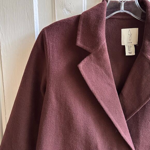 Joie Double Breasted Wool Blend Jacket - Picture 4 of 8